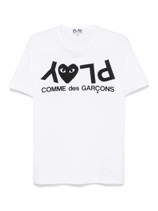 25FW 꼼데가르송 반팔 티셔츠 AXT068D1 White
