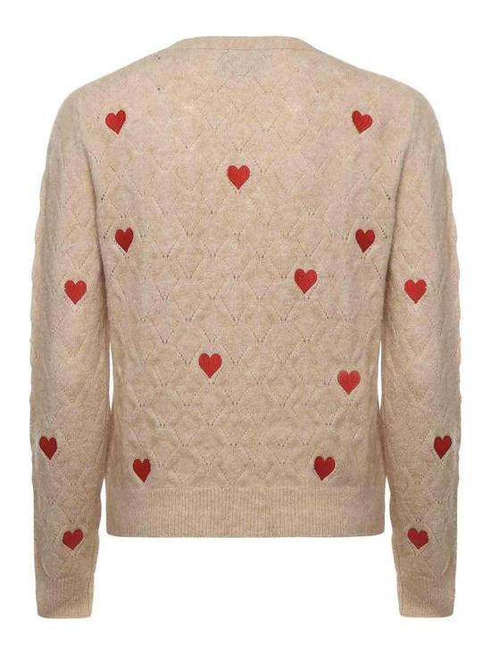 25FW 세인트바쓰 가디건 DIANNEDIAMONDSALPACA02159I Beige - MC2 SAINT BARTH