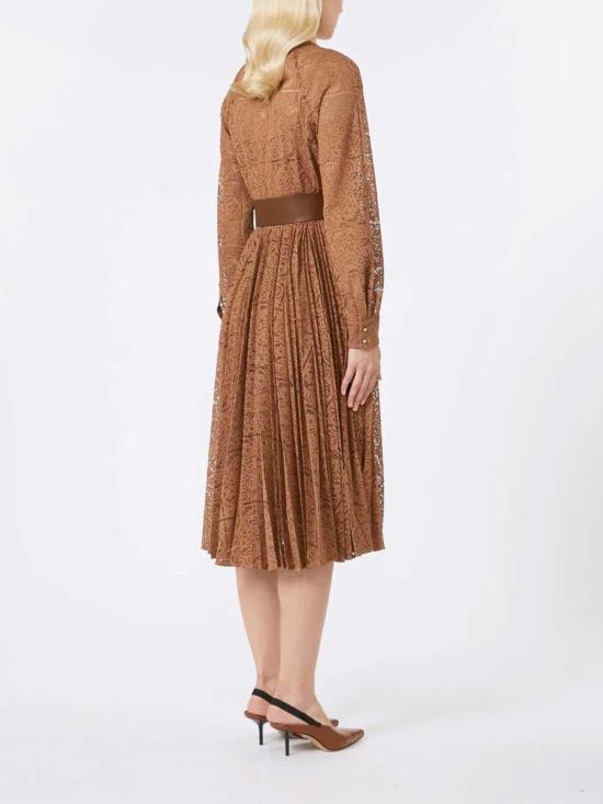 25FW 막스마라 스튜디오 미디 원피스 252623604165E15 Brown - MAX MARA STUDIO