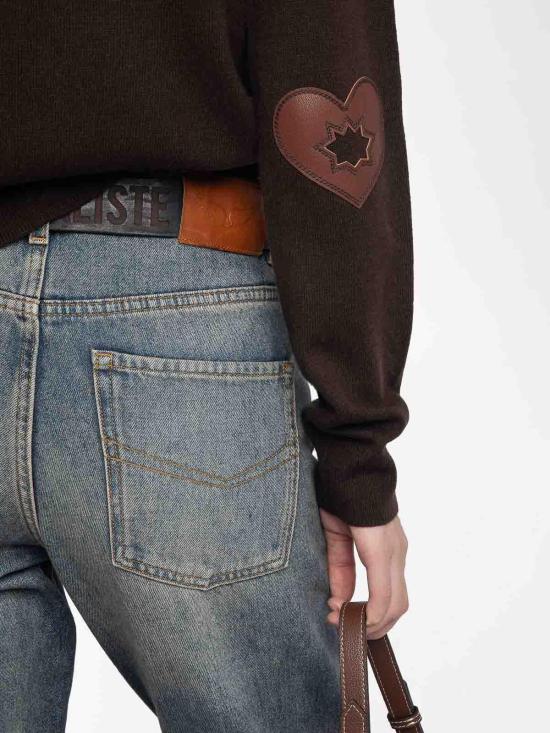 25FW 자딕앤볼테르 긴팔 티셔츠 KWSW02815 Brown - ZADIG & VOLTAIRE