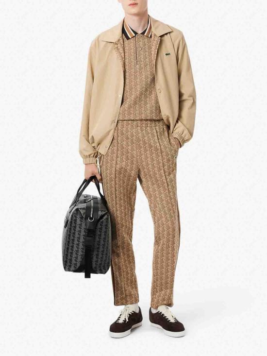 25FW 라코스테 트레이닝/조거 팬츠 XH14406IR Beige - LACOSTE