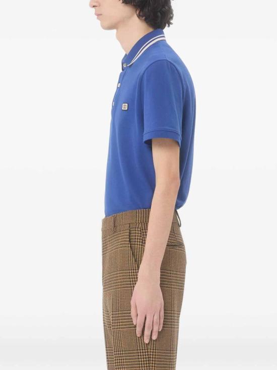26SS 발렌티노 가라바니 폴로 티셔츠 VMH01KAQKB01 Blue - VALENTINO GARAVANI