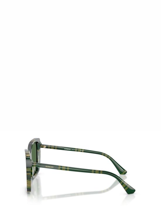 26FW 버버리 선글라스 BE4456 416971 CHECK GREEN - BURBERRY