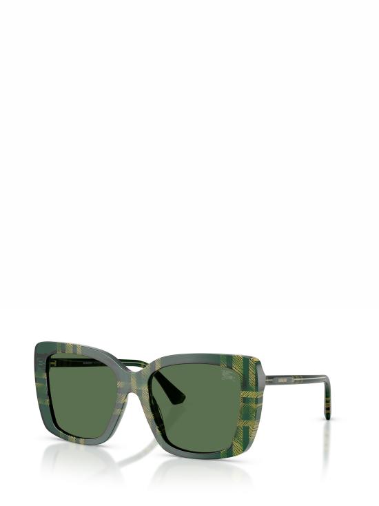 26FW 버버리 선글라스 BE4456 416971 CHECK GREEN - BURBERRY