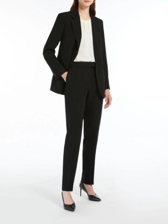 25FW 막스마라 스튜디오 수트 팬츠 252613612165E15 Black - MAX MARA STUDIO