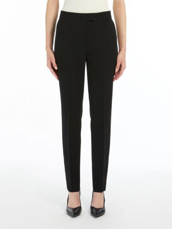 25FW 막스마라 스튜디오 수트 팬츠 252613612165E15 Black - MAX MARA STUDIO