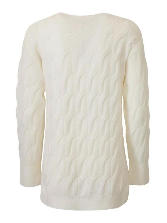 25FW 막스마라 스웨터 252636609865E15 White - MAX MARA