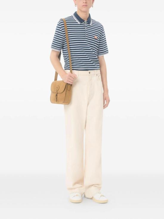 26SS 발렌티노 가라바니 폴로 티셔츠 VMH01KBAF108 White - VALENTINO GARAVANI