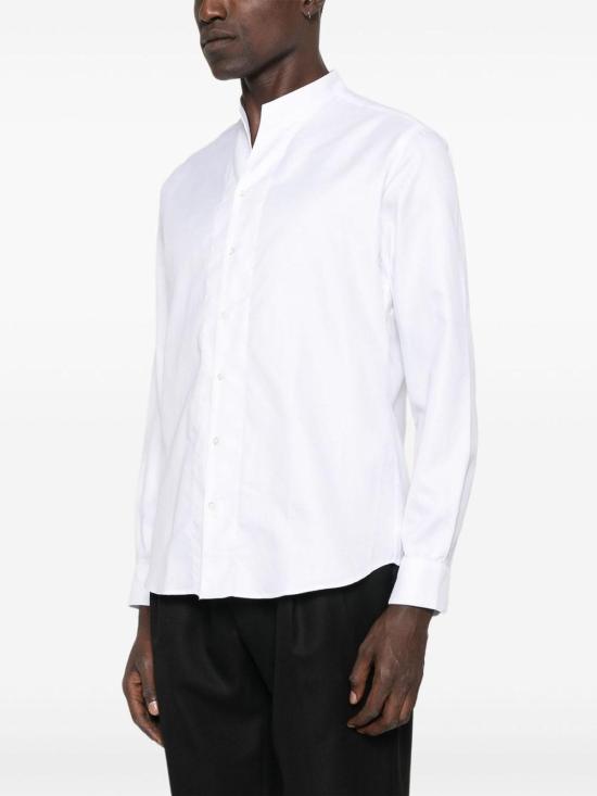 25FW 엠포리오 아르마니 긴팔 셔츠 EM000193TE16908F0009 White - EMPORIO ARMANI