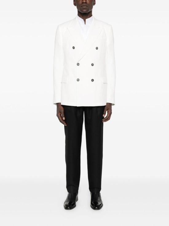 25FW 엠포리오 아르마니 긴팔 셔츠 EM000193TE16908F0009 White - EMPORIO ARMANI