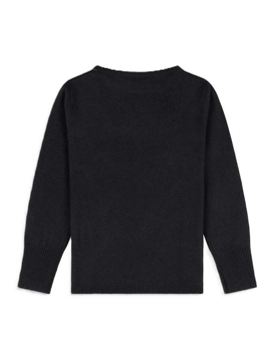 25FW 캉그라 긴팔 티셔츠 25821300002 Black - KANGRA