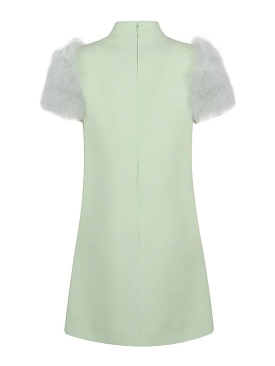 26SS 발렌티노 가라바니 미디 스커트 BVAJ901CFC9E Green - VALENTINO GARAVANI