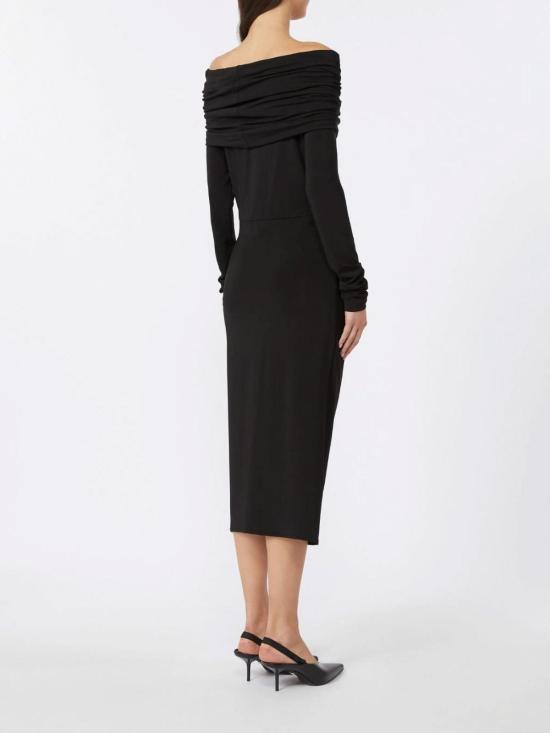 25FW 막스마라 스튜디오 미디 스커트 252662605165E15 Black - MAX MARA STUDIO