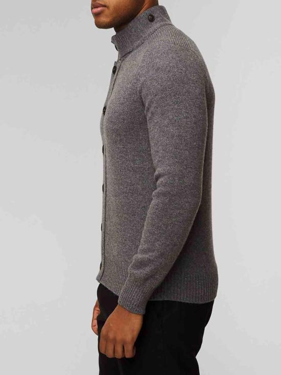 25FW 파올로 피오릴로 가디건 2317025025093 Grey - PAOLO FIORILLO