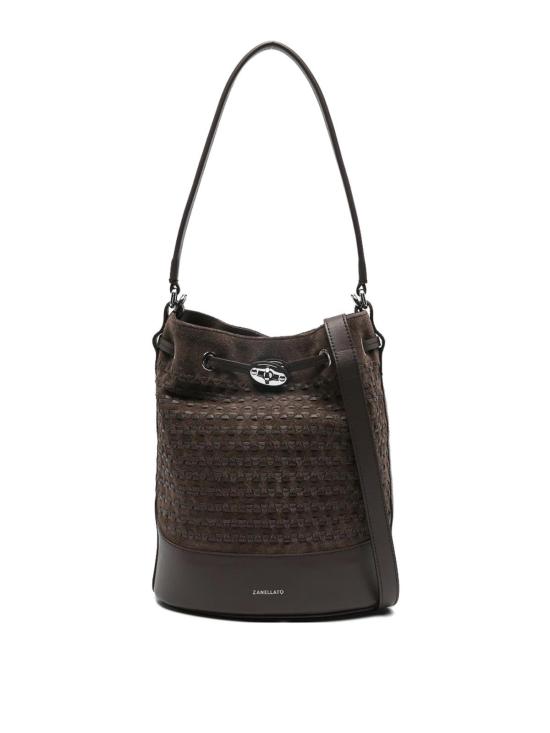 26SS 자넬라토 크로스백 068980SMUSIVASUEDEZ0202 Brown