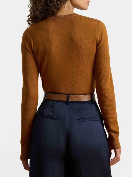 25FW 랄프 로렌 긴팔 티셔츠 200919114019 Orange - RALPH LAUREN