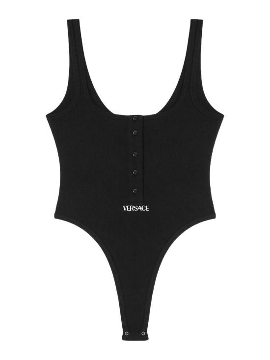 26SS 베르사체 민소매 티셔츠 10196881A095511B000 Black