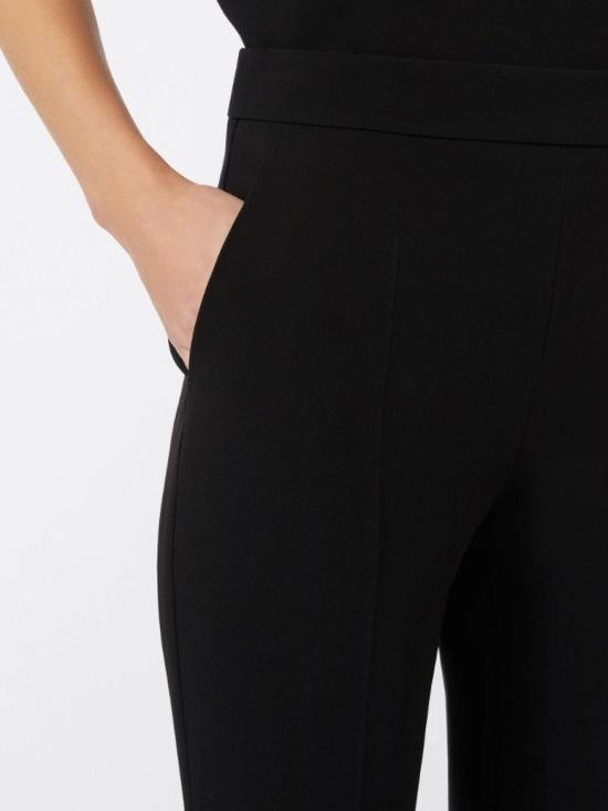 25FW 막스마라 스튜디오 스트레이트 팬츠 252613602165E15 Black - MAX MARA STUDIO