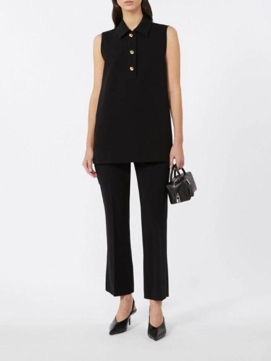25FW 막스마라 스튜디오 스트레이트 팬츠 252613602165E15 Black - MAX MARA STUDIO