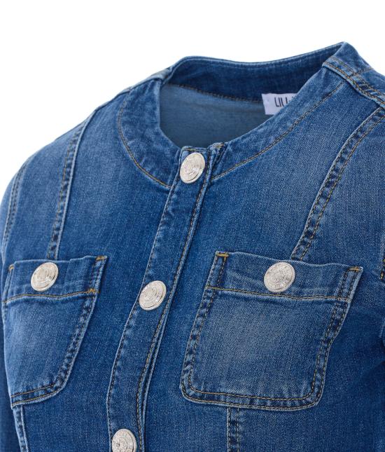 26SS 리우조 수트 자켓 UA6260D0275 78988 Blue - LIU JO