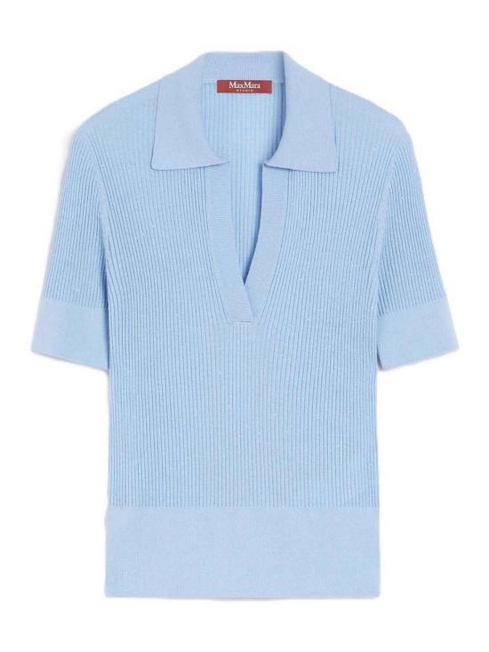 25FW 막스마라 스튜디오 반팔 티셔츠 252636604165E15 Blue