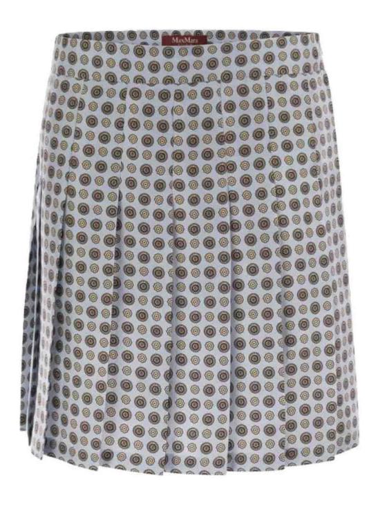 25FW 막스마라 스튜디오 미디 스커트 252610602165E15 Blue