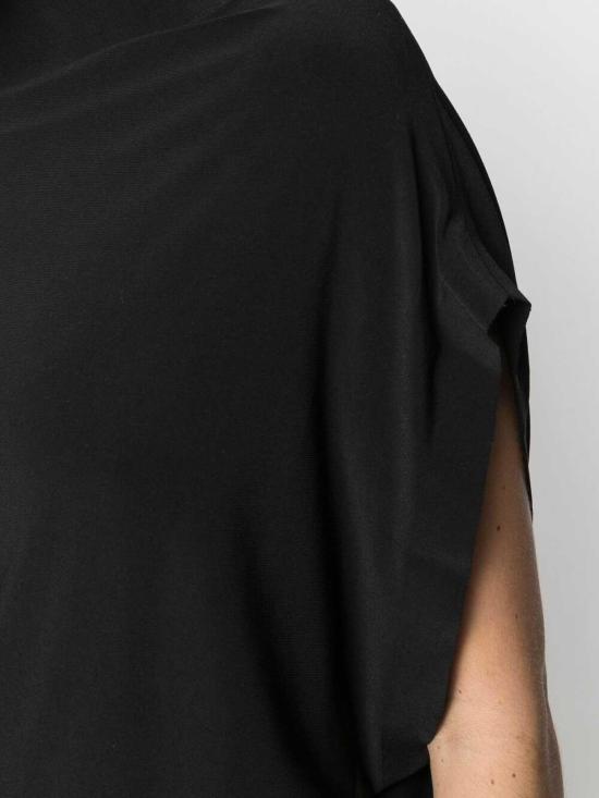 25FW 노마카말리 민소매 티셔츠 KK2206PL182001 Black - NORMA KAMALI