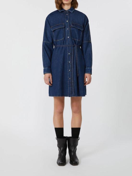 25FW 위켄드막스마라 데님 원피스 252522608165E15 Blue - WEEKEND MAX MARA