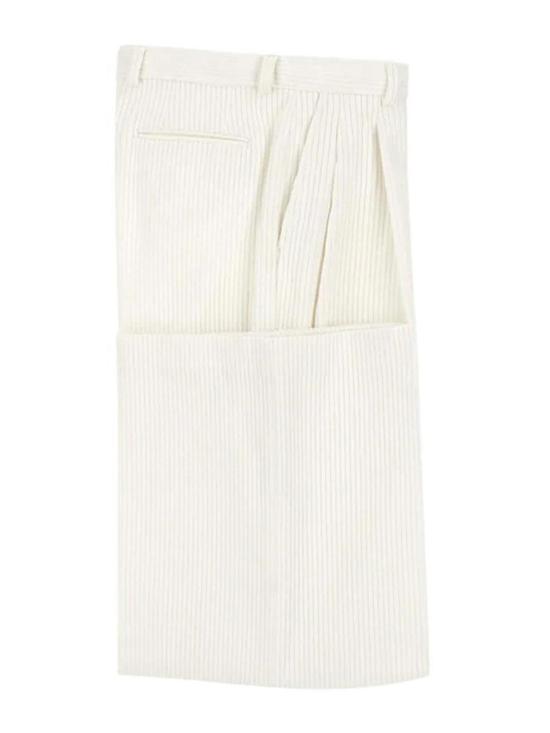 25FW L.B.M 1911 스트레이트 팬츠 81125452901 White