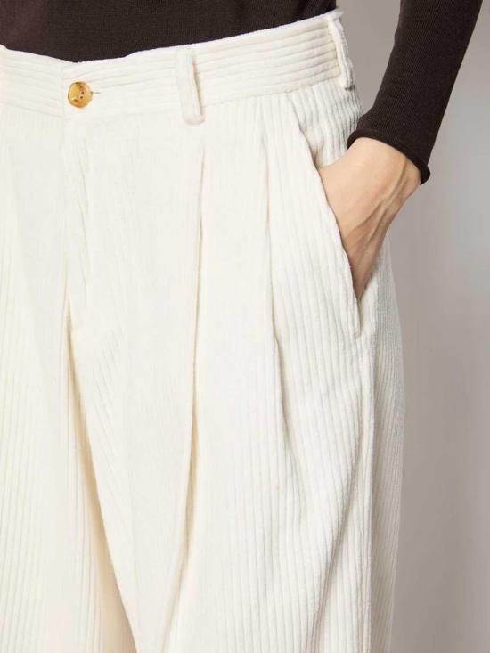 25FW L.B.M 1911 스트레이트 팬츠 81125452901 White - L.B.M.