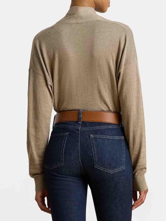 25FW 랄프 로렌 긴팔 티셔츠 200979635001 Cream - RALPH LAUREN