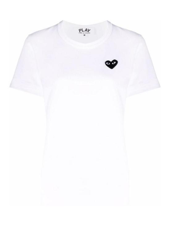 25FW 꼼데가르송 반팔 티셔츠 AXT1202 White