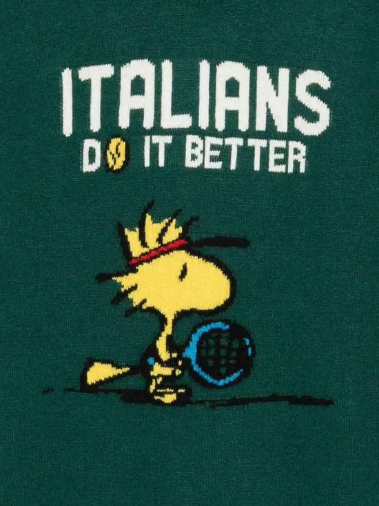 25FW 세인트바쓰 긴팔 티셔츠 HERON00412I Green - MC2 SAINT BARTH