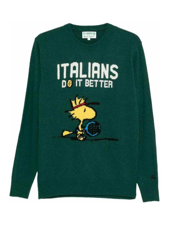 25FW 세인트바쓰 긴팔 티셔츠 HERON00412I Green