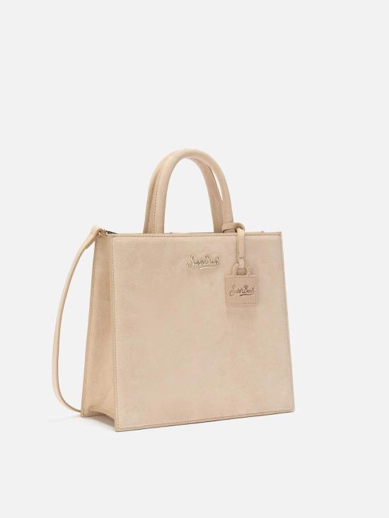 25FW 세인트바쓰 토트백 SHOPBAGMIDI00556I BEIGE - MC2 SAINT BARTH
