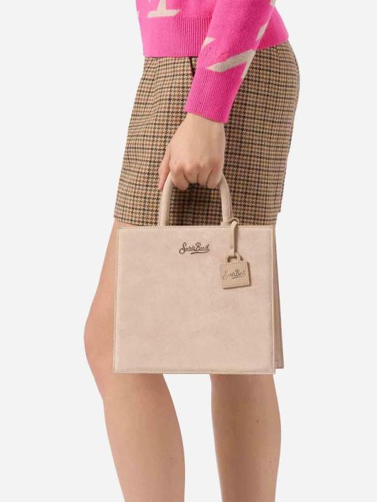 25FW 세인트바쓰 토트백 SHOPBAGMIDI00556I BEIGE - MC2 SAINT BARTH