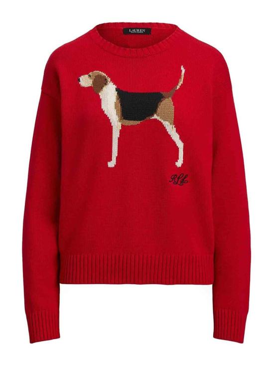 25FW 랄프 로렌 긴팔 티셔츠 200979657001 Red