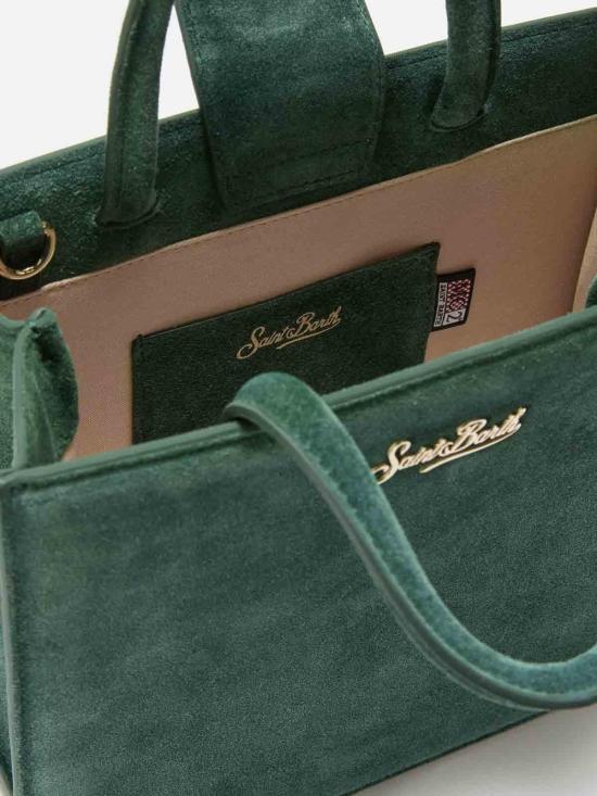 25FW 세인트바쓰 토트백 SHOPBAGMIDI00505I GREEN - MC2 SAINT BARTH