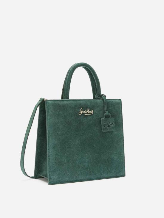 25FW 세인트바쓰 토트백 SHOPBAGMIDI00505I GREEN - MC2 SAINT BARTH
