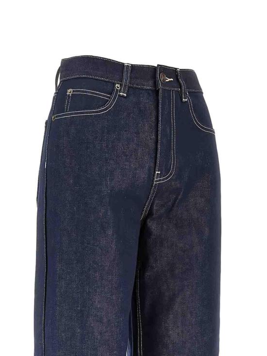 26SS 토리버치 스트레이트 팬츠 177734428 Blue - TORY BURCH