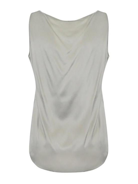 25FW 막스마라 민소매 티셔츠 252616601765E15 Grey - MAX MARA