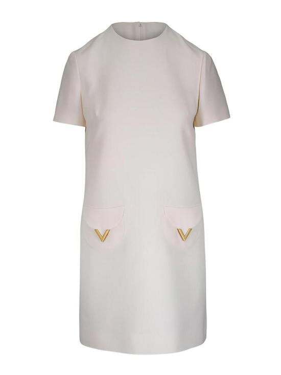 26SS 발렌티노 가라바니 미디 스커트 BVAJD51CFA03 White