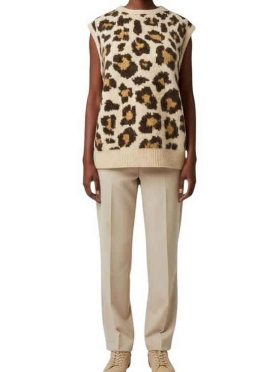 25FW 세인트바쓰 베스트 JOEYPALPACA00702I Brown - MC2 SAINT BARTH