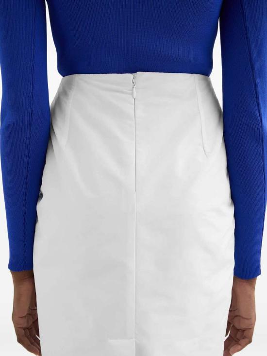 26SS 질샌더 미디 스커트 J03MA0302J70221 100 OPTIC WHITE - JIL SANDER