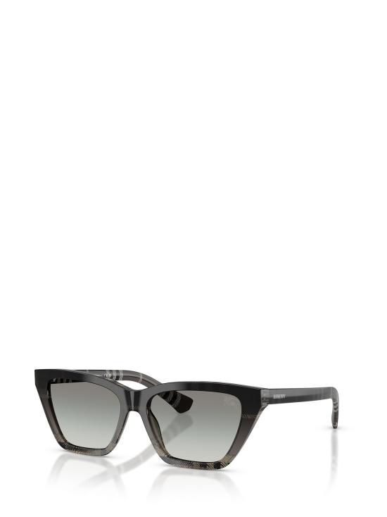 26FW 버버리 선글라스 BE4468 420011 GREY CHECK - BURBERRY