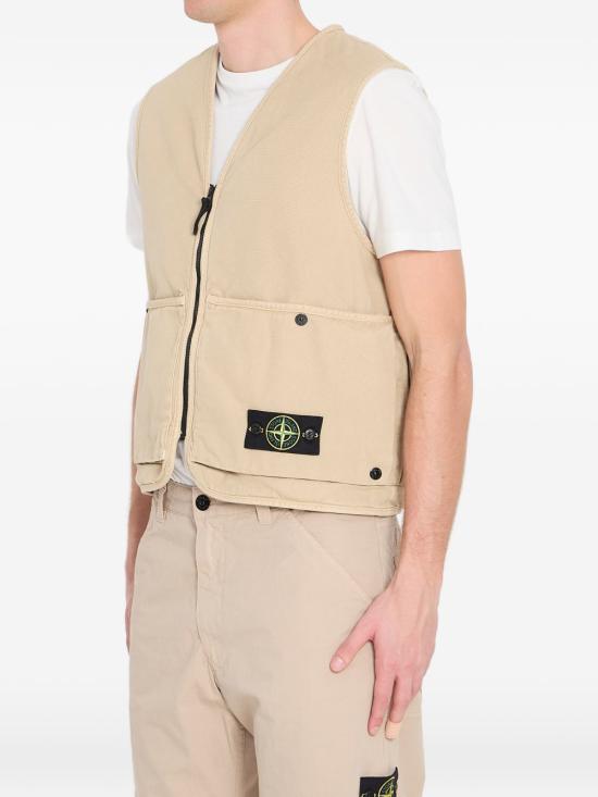 26SS 스톤 아일랜드 베스트 L1S156100007S0184 V019A Desert - STONE ISLAND