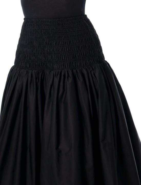 26SS 셀프 포트레이트 롱 스커트 RS26212MSKB Black - SELF PORTRAIT