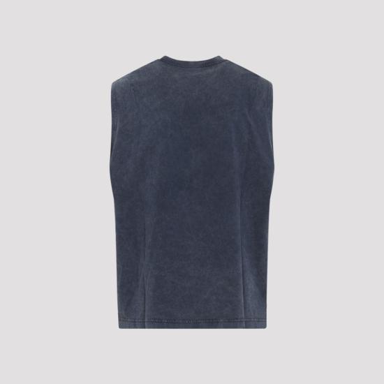 26SS 오프화이트 반팔 티셔츠 44MAC02FS26J001401 Blue - OFF WHITE