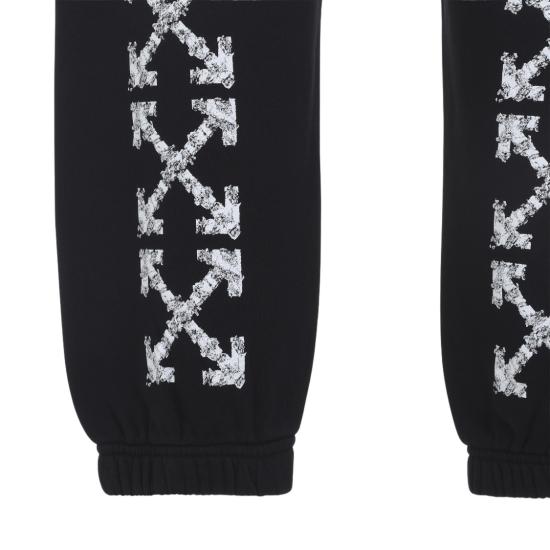 26SS 오프화이트 트레이닝/조거 팬츠 44MCH057S26F003001 Black - OFF WHITE