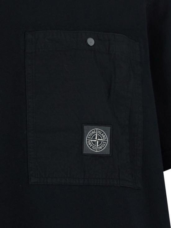26SS 스톤 아일랜드 반팔 티셔츠 L1S152100004S0115 Black - STONE ISLAND